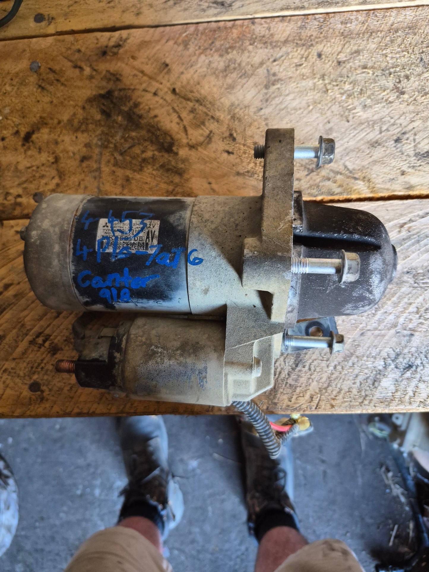 Mitsubishi Canter Tipper FECX1HR4SFAD - Starter Motor