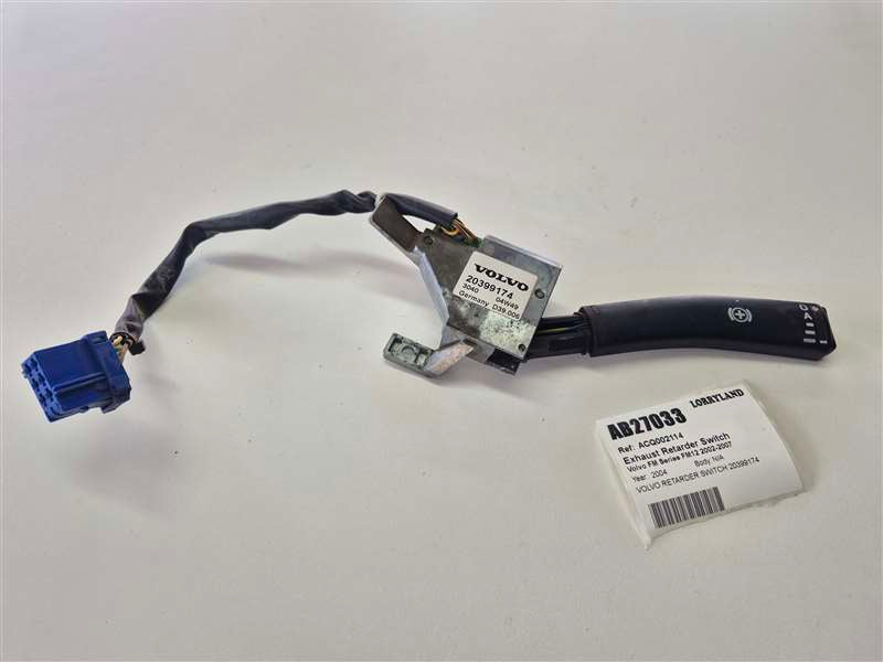Volvo FM Series FM12 2002-2007 v2 - Exhaust Retarder Switch