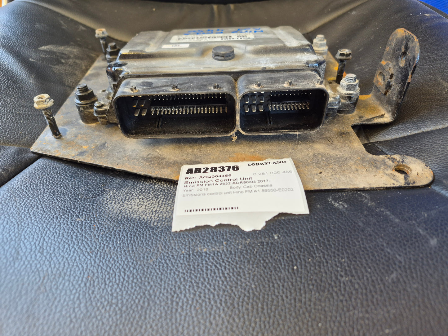 Hino 500 Series FM FM1A - Emission Control Unit PN: 0 281 020 486