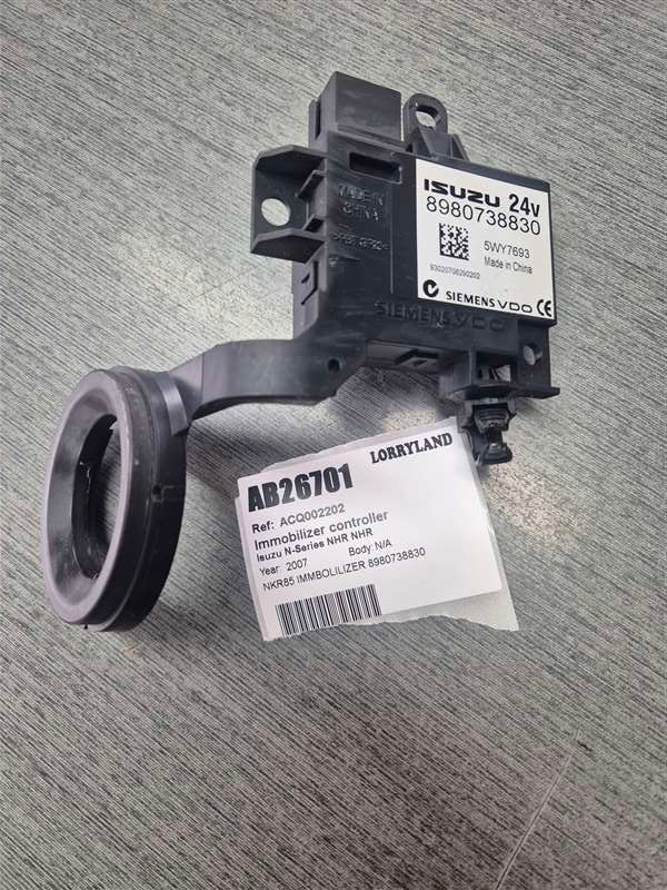 Isuzu N-Series NHR nmr85-7002739 - Immobiliser Controller