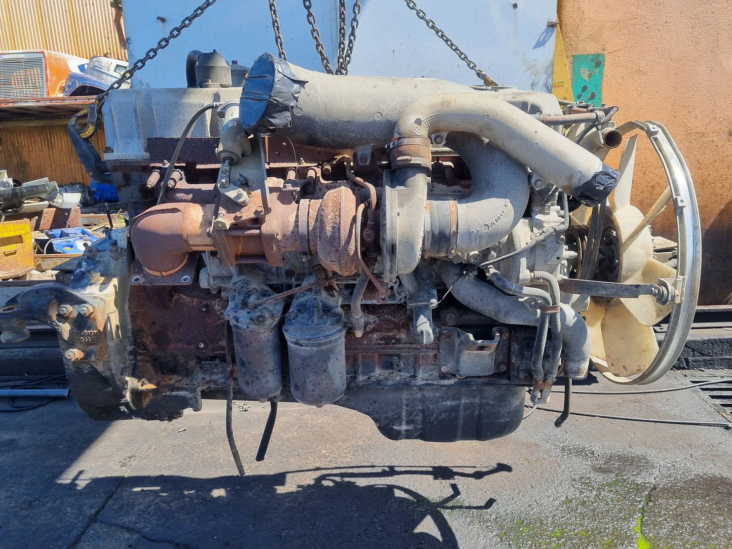 Isuzu Giga CXZ CXZ51 - Engine PN: 6wf1 tc 400 hp