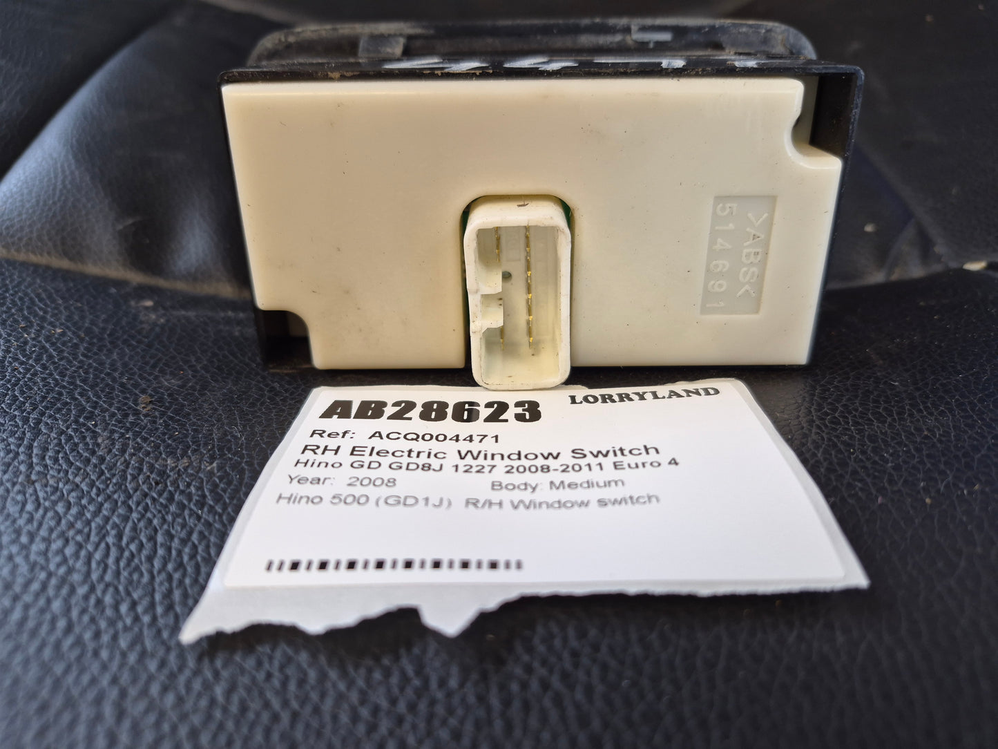 Hino 500 Series GD GD1J - RH Electric Window Switch