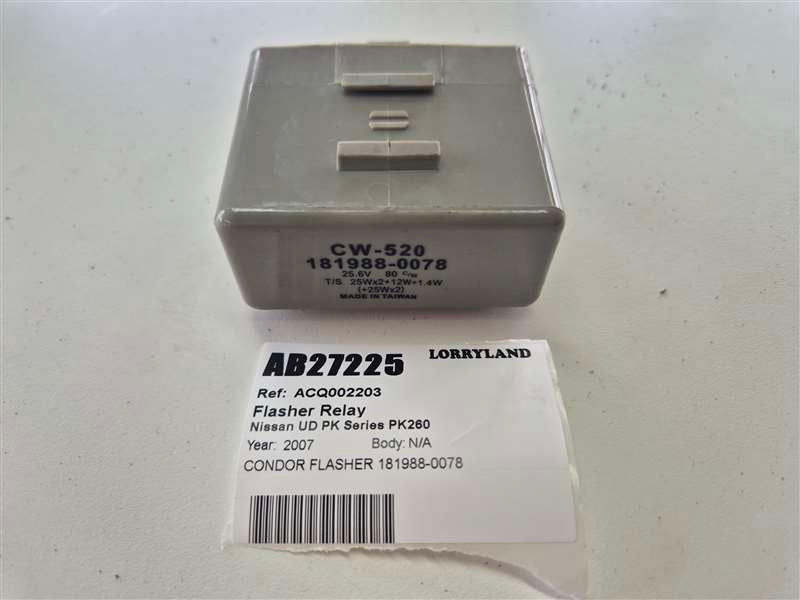 Nissan Condor PK " " - Flasher Relay