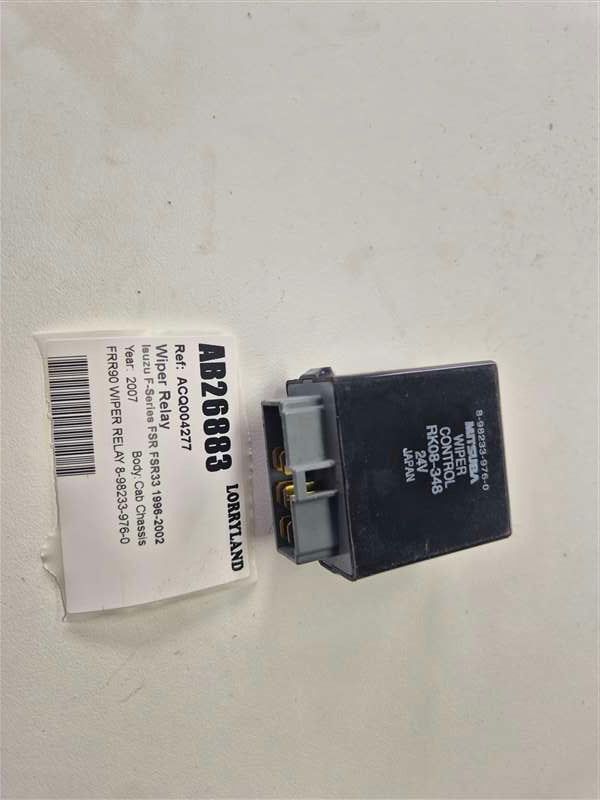 Isuzu F-Series FSR FSR33G4 - Wiper Relay