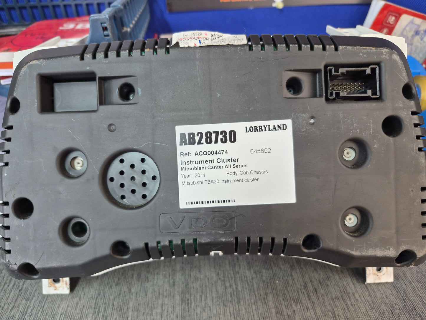 Mitsubishi Canter All Series FBA20 - Instrument Cluster PN: 645652