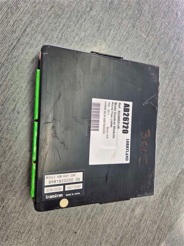 Mazda Titan LNR85 lkr85-7001587 - Body Control Module