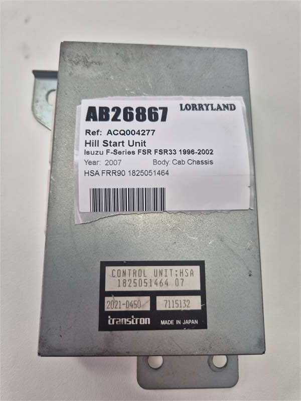 Isuzu F-Series FSR FSR33G4 - Hill Start Unit