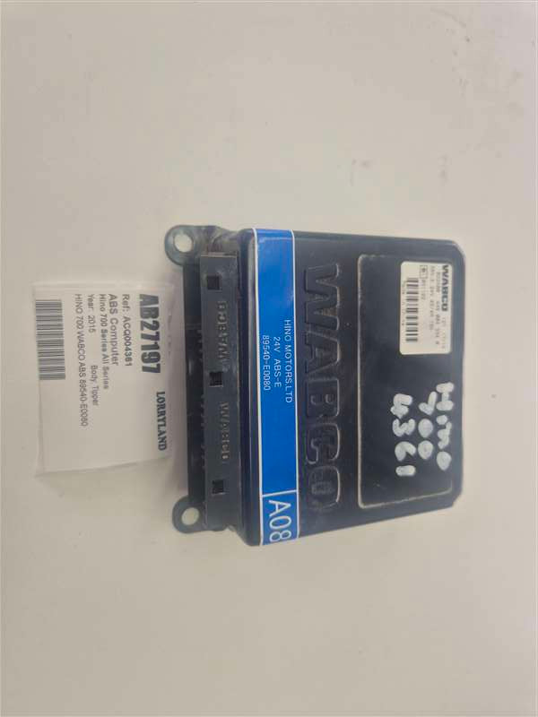 Hino 700 Series All Series JHDFS1E 700 SERIES - ABS Computer