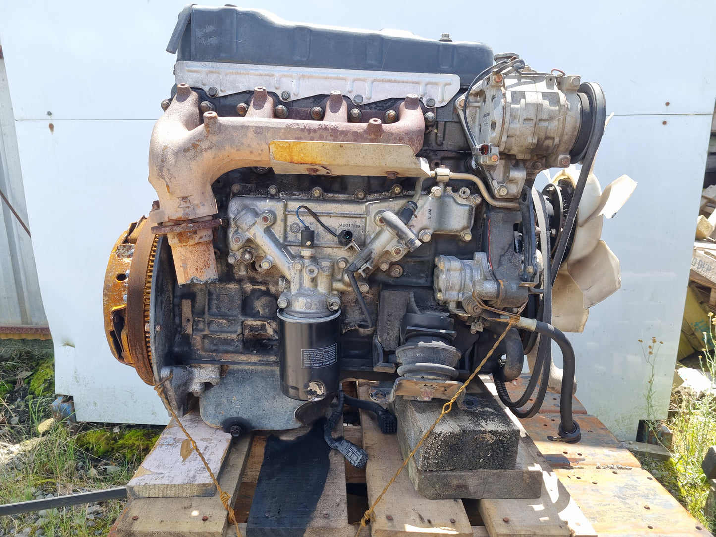 Mitsubishi Canter FE508 fe508b-432104 - Engine PN: acq0001477 4d33 electrini