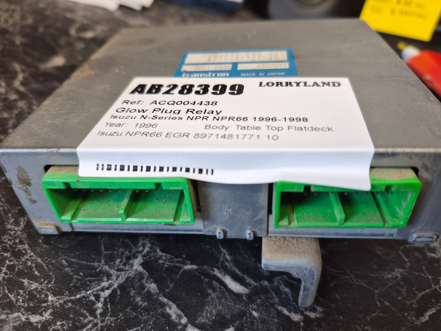 Isuzu N-Series NPR NPR66L-7425078 - Glow Plug Relay