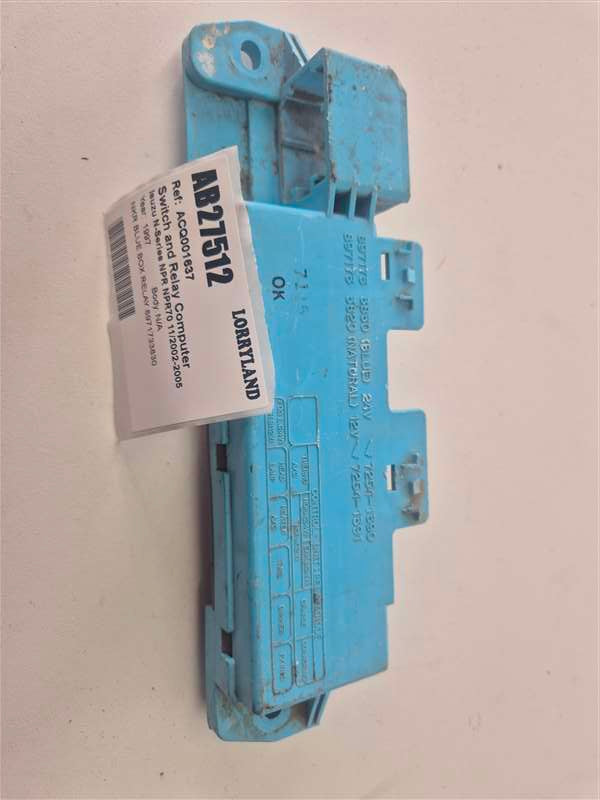 Isuzu N-Series NPR npr70l-7401857 - Switch and Relay Computer
