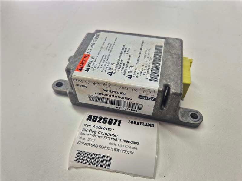 Isuzu F-Series FSR FSR33G4 - SRS Control Module