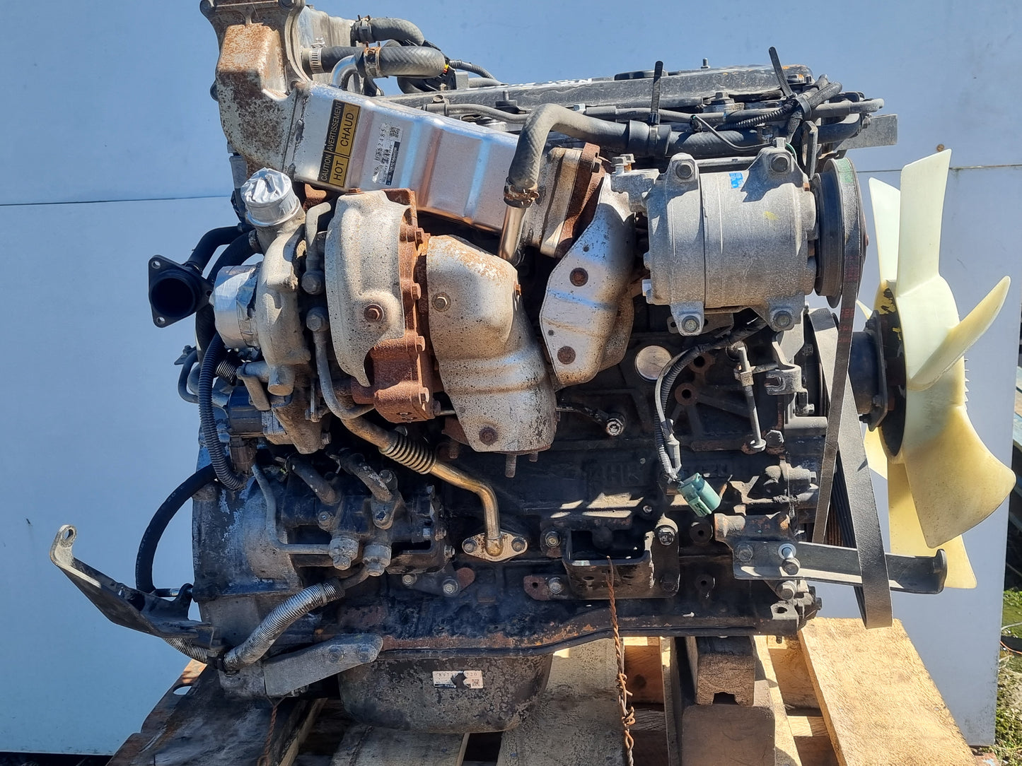 Isuzu N-Series NQR NQR500 - Engine PN: 4hk1 tc euro5