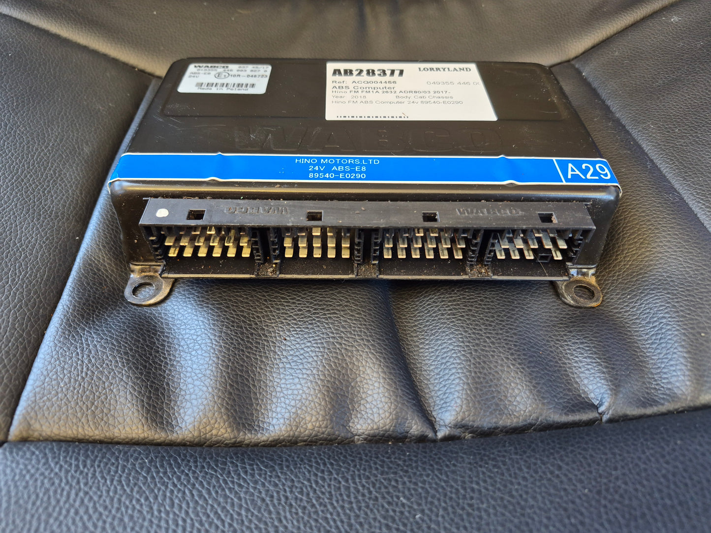 Hino 500 Series FM FM1A - ABS Computer PN: 049355 446 003 827 0