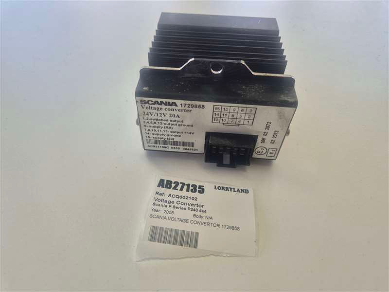 Scania P Series P340 4x4 p340-cb4x4hh2 - Voltage Convertor