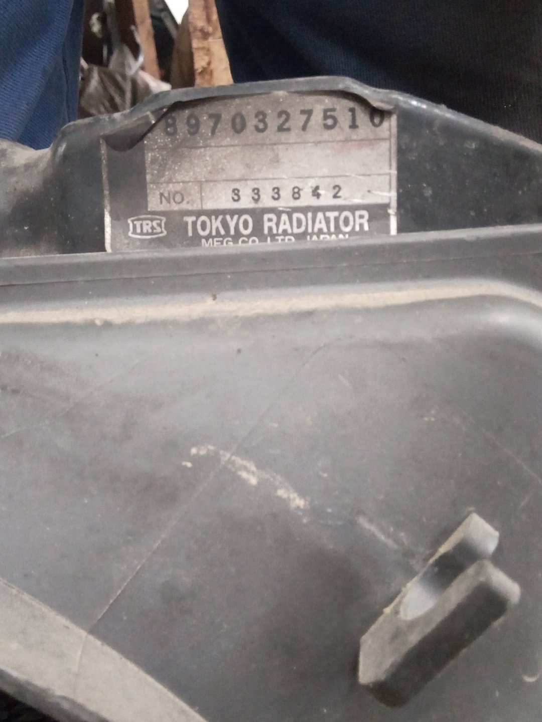 1995 Isuzu Elf NPR66L- Radiator PN: 8970327510