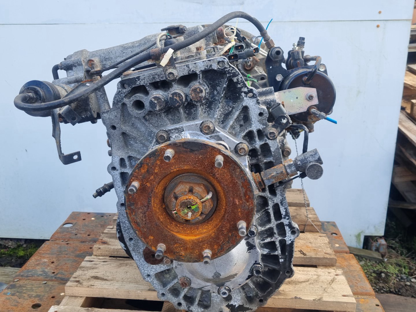 2004 Mitsubishi Fuso Super Great FS FP547- Trans/Gearbox PN: m120 5x2