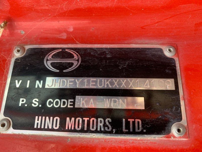 2011 Hino 700 Series All Series FY1EU