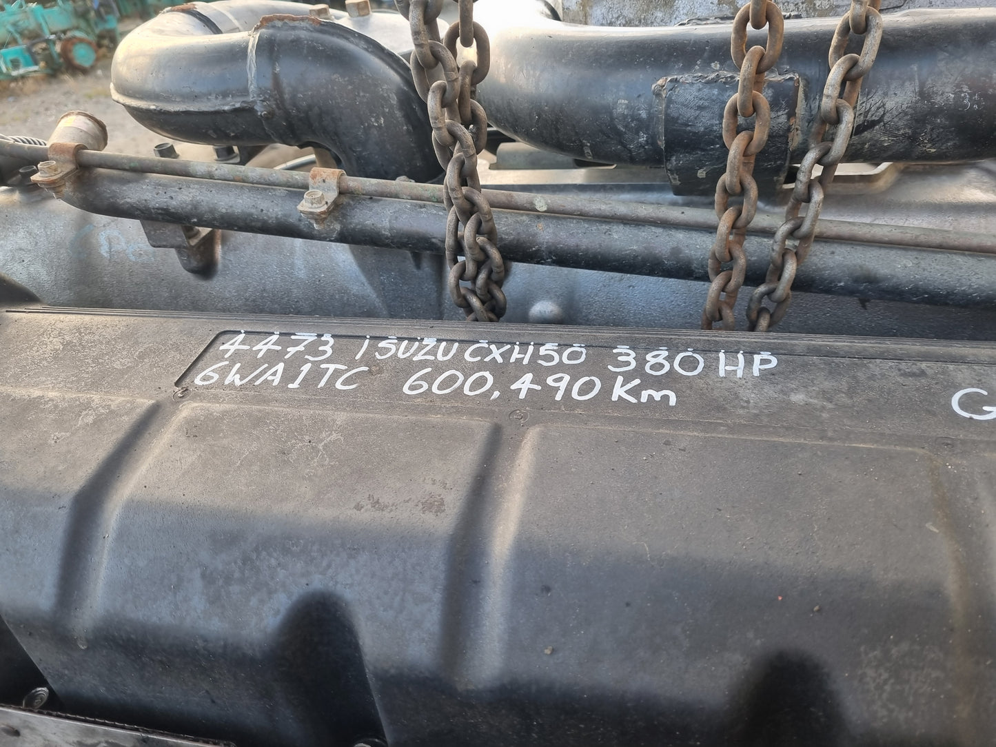Isuzu C Series CXH CXH50 380 HP - Engine PN: 6wa1tc 380hp