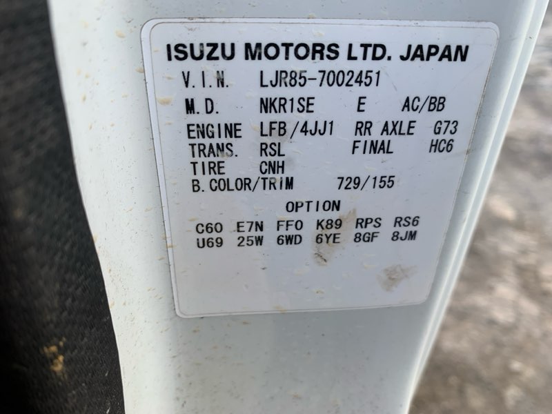 2011 Mazda Titan LJR85 LJR85