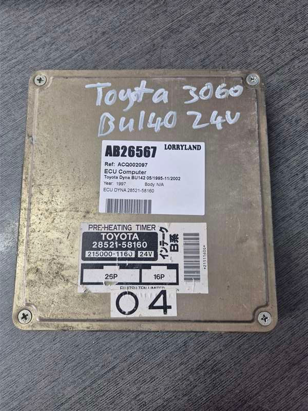 Toyota Dyna BU142 05/1995-11/2002 bu142-0103741 - ECU