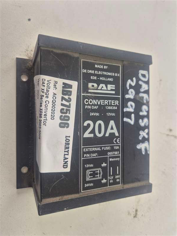 DAF XF Series XF95 2002-2006 - Voltage Convertor