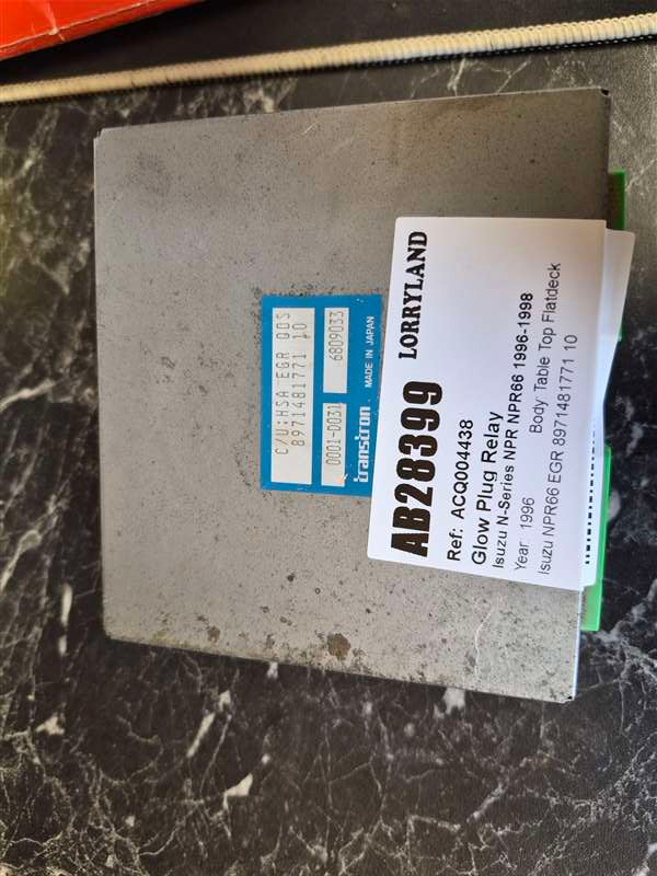 Isuzu N-Series NPR NPR66L-7425078 - Glow Plug Relay
