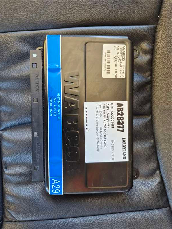 Hino 500 Series FM FM1A - ABS Computer PN: 049355 446 003 827 0