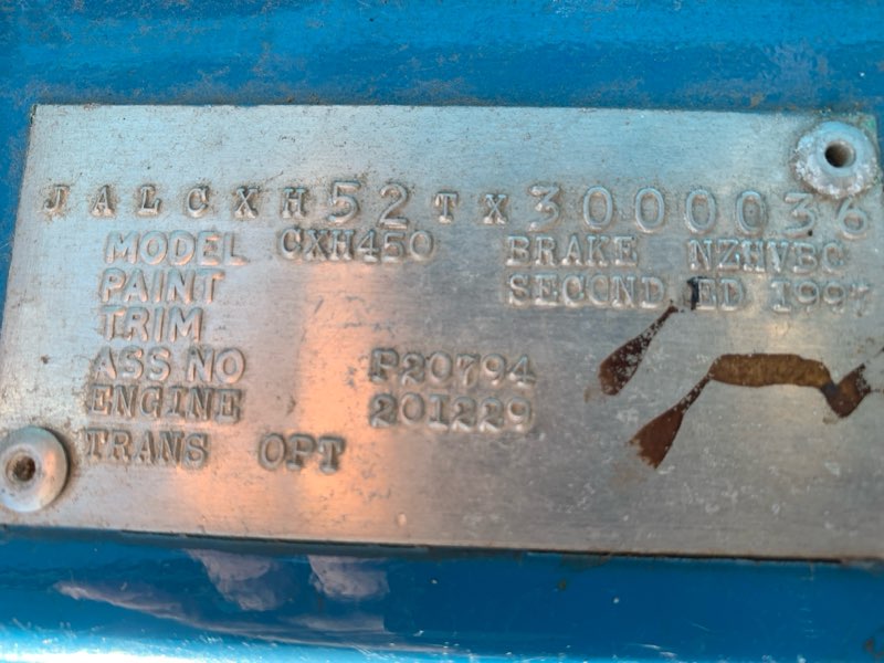 2000 Isuzu C Series CXH450 CXH450
