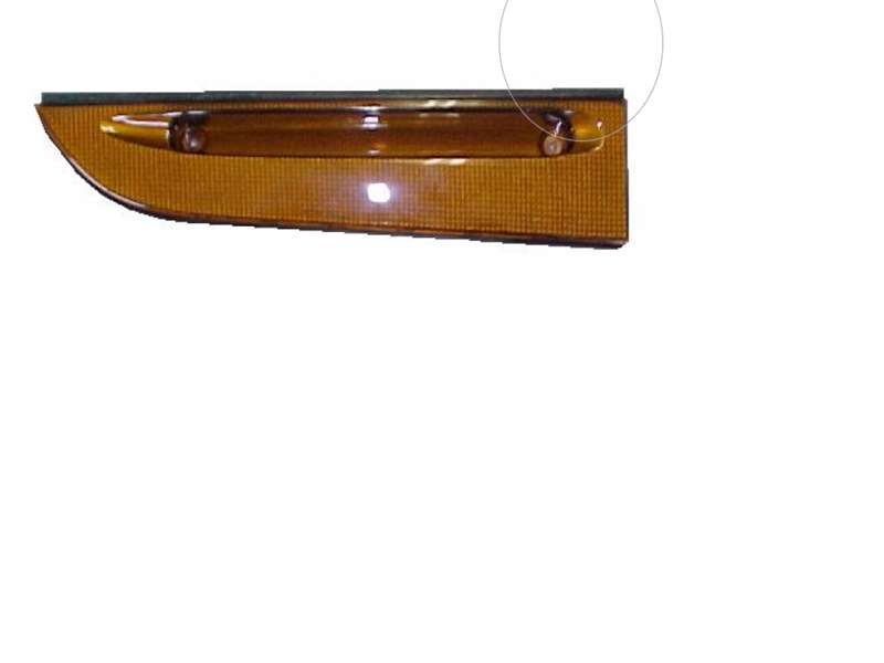 Isuzu N-Series NKR-NPR 1994-2005 - LH Head Lamp Garnish Amber PN: IZ0727LO
