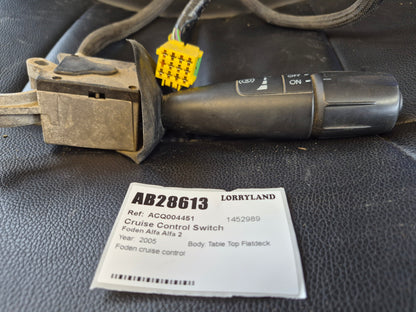 Foden Alfa Alfa 2 ALPHA 2 A38R - Cruise Control Switch PN: 1452989