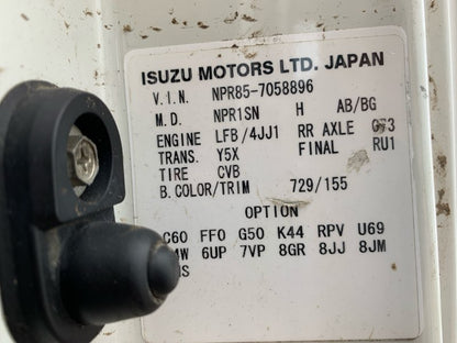 2016 Isuzu N-Series NPR NPR85