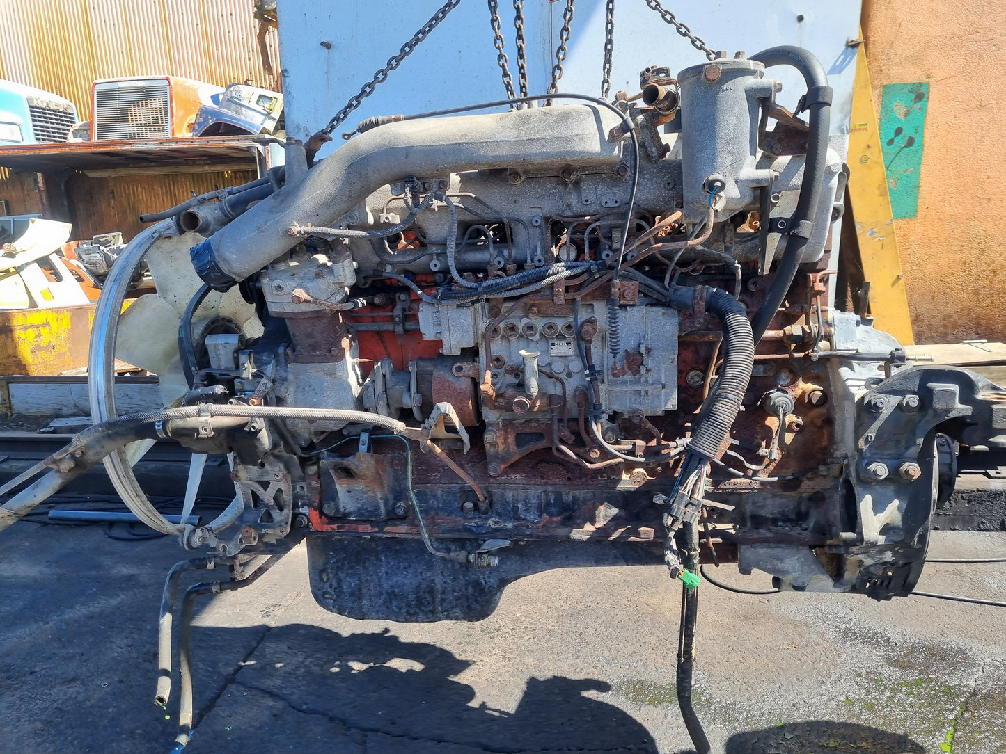 Isuzu Giga CXZ CXZ51 - Engine PN: 6wf1 tc 400 hp