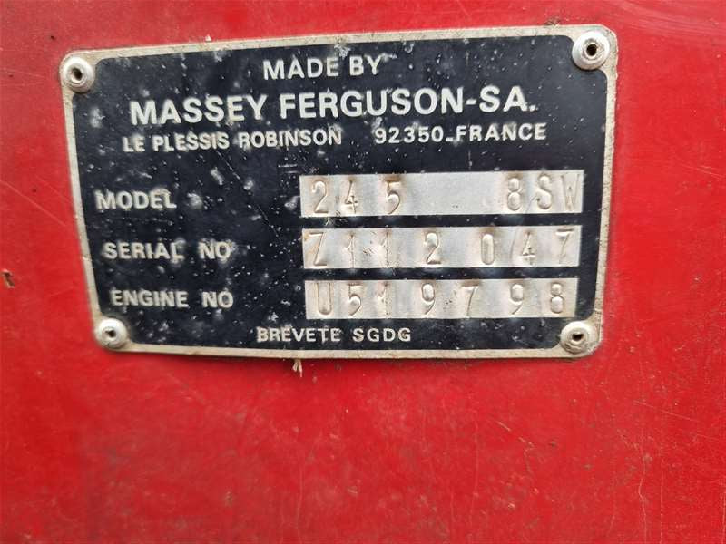 Massey Ferguson Tractor 245