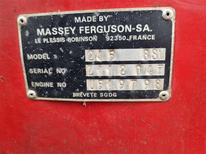 Massey Ferguson Tractor 245
