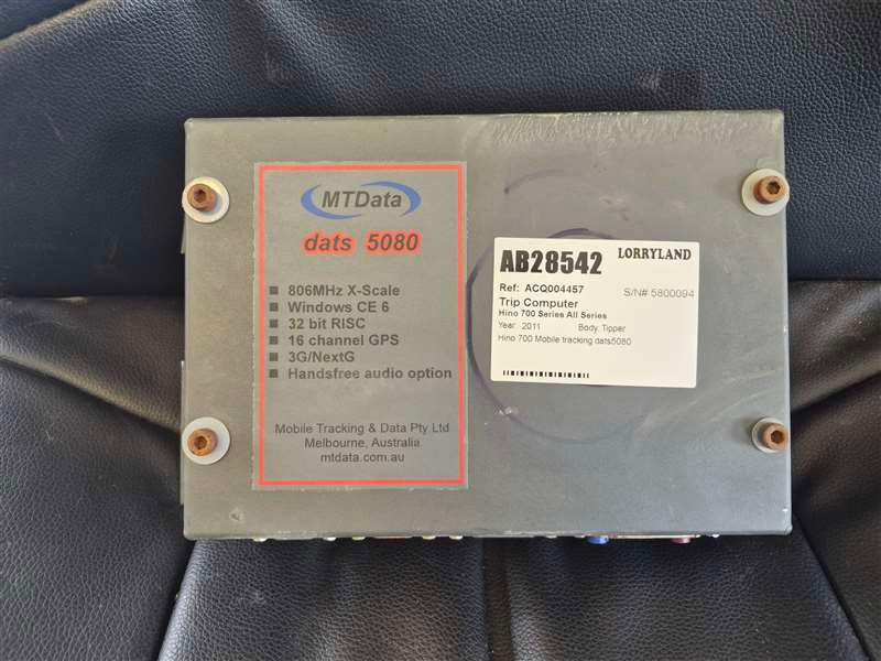 Hino 700 Series All Series FS1E SEE VIN - Trip Computer PN: S/N# 580009499