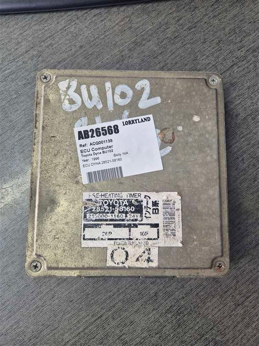 Toyota Dyna BU102 - ECU