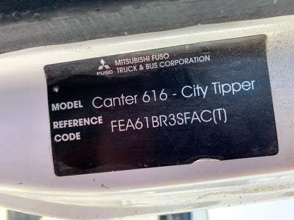 2019 Mitsubishi Canter FEA 2011-on FEA61BR3SFACT