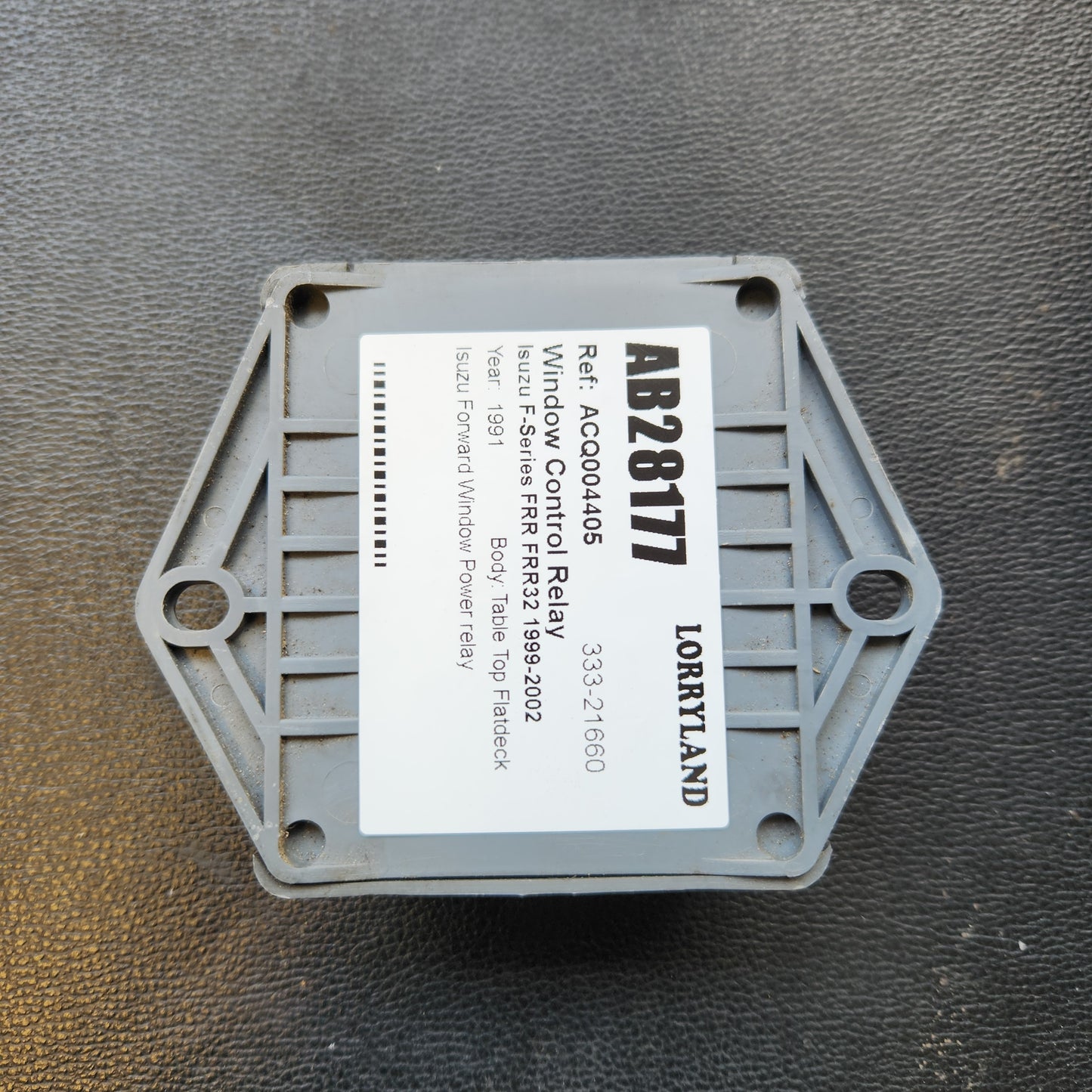 Isuzu F-Series FRR FRR32HB-3003674 - Window Control Relay PN: 333-21660