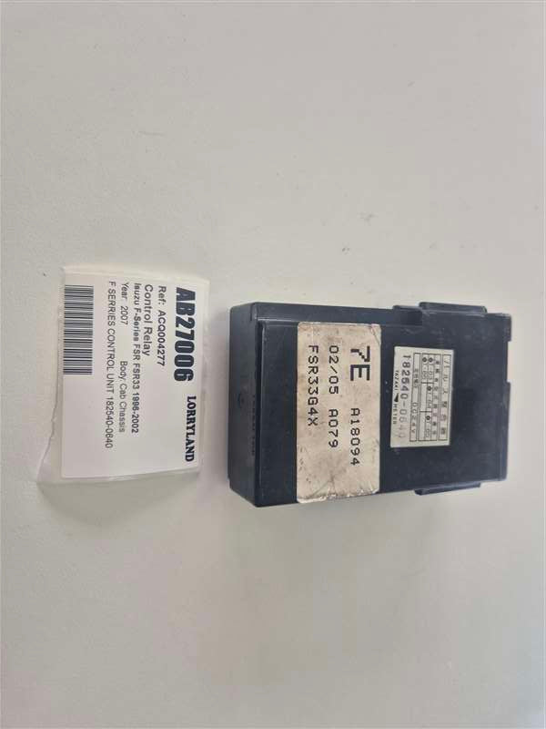 Isuzu F-Series FSR FSR33G4 - Control Relay