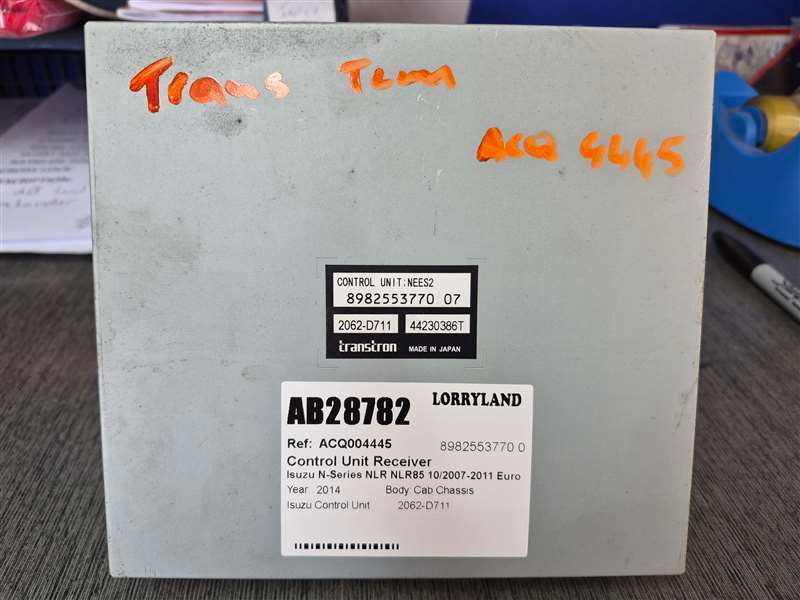 Isuzu N-Series NLR NLR85-7016677 - Control Unit Receiver PN: 8982553770 07