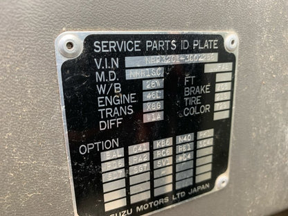 1995 Isuzu N-Series NRR NRR32