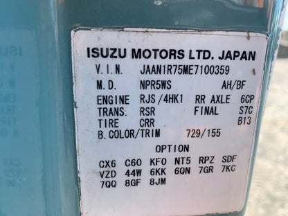 2015 Isuzu N-Series NQR NQR500