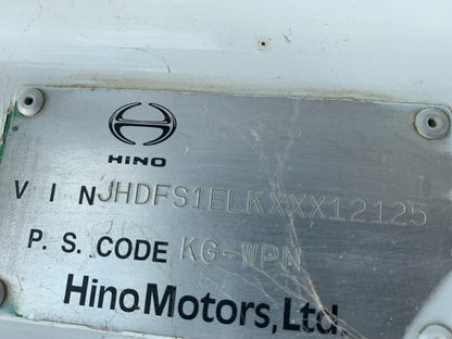 2011 Hino 700 Series All Series FS1E SEE VIN