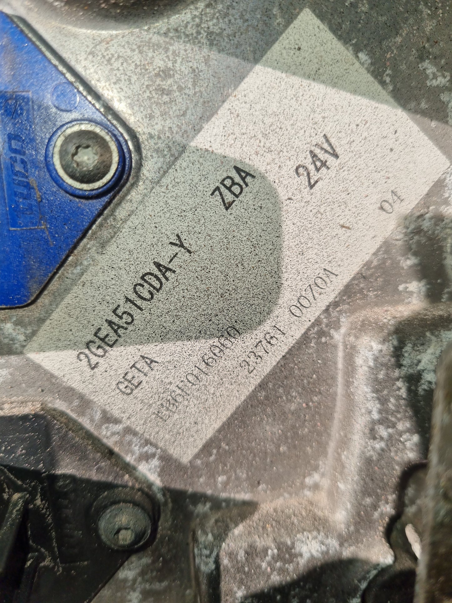 Nissan Quon CD CDY4YA-00158 - Engine PN: ge13 257 kw