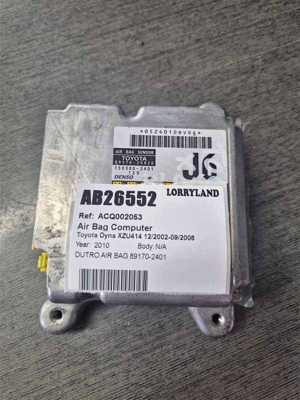 Toyota Dyna XZU414 12/2002-09/2006 xzu414-1014908 - SRS Control Module