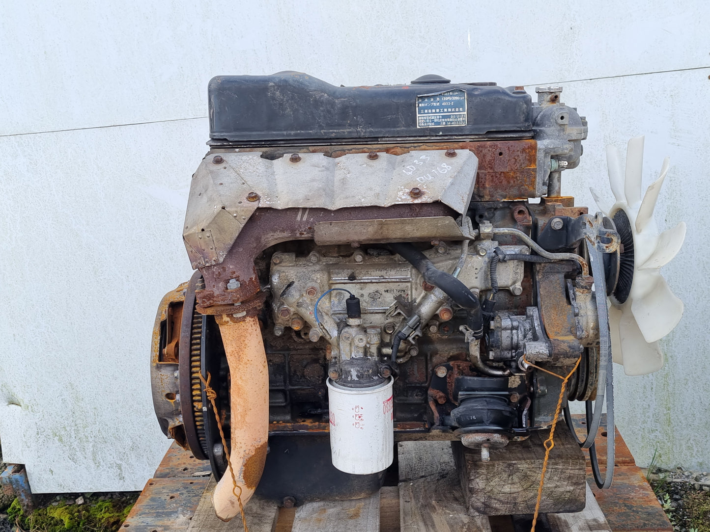 Mitsubishi Canter FE637 10/1997-09/2002 FE637 - Engine PN: 3194 4d33