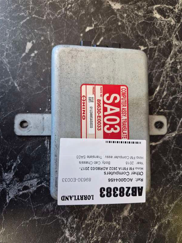 Hino 500 Series FM FM1A - ECU PN: 89630-E0033