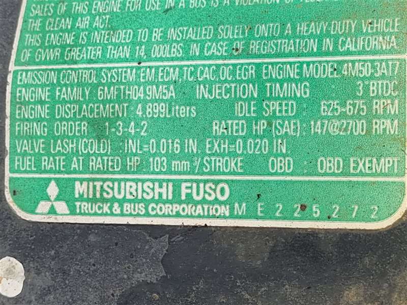 2011 Mitsubishi Canter FE83P 4.5T 02/2005-11/2007 FE160 FE 83