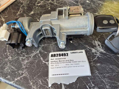 Isuzu N-Series NLR NLR85-7016677 - Ignition Barrel and Key